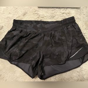 LEOPARD LULULEMON SHORTS